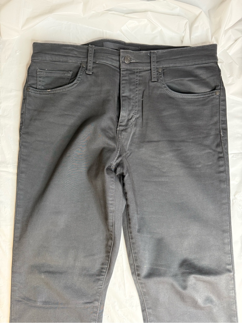 Joe’s Jeans Brixton Straight Leg Gray Coated Jeans Men’s Size 33